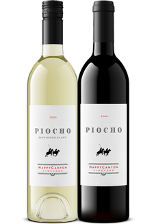 Piocho Gift Pack, White & Red